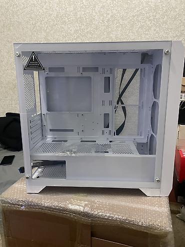 Корпус ПК, Новый, Mini-ATX, цвет - Белый