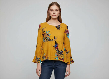 sukienka boho zara: Жіноча блуза, розмір S