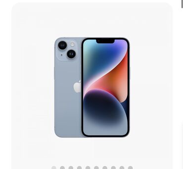 чехол для айфона 7: IPhone 14, Колдонулган, 128 ГБ, Көгүлтүр, Заряддоочу түзүлүш, Коргоочу айнек, Каптама, 98 %