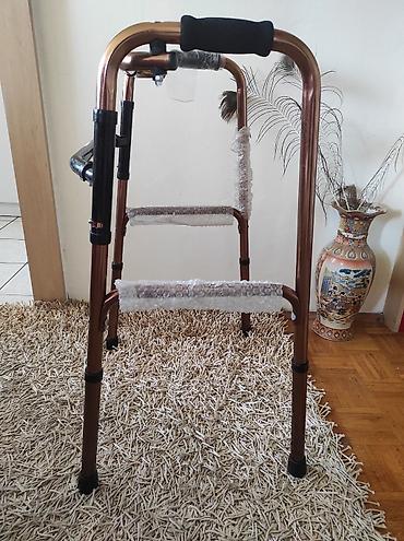 Walkers, crutches, walking sticks, rollators: Hodalica za odrasle – sklopiva, podesiva visina -polovna, nekoriscena — 3