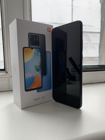 телефоны xiaomi redmi нот 11: Redmi, Redmi 10C, Б/у, 128 ГБ, цвет - Черный, 2 SIM