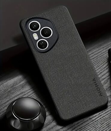Honor 400 pro üçün - Balıq sümüyü naxışlı qara rəngli Aioria telefon