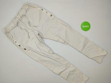 benetton len: Spodnie materiałowe damskie, rozmiar M — 2