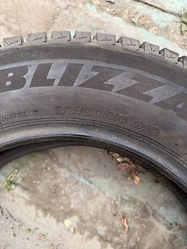 Шины и диски: Зимняя бесшипованная шина Bridgestone Blizzak DM-V2 - Размер: 175/80 — 2