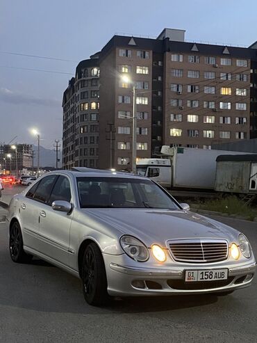 хромированные диски: Mercedes-Benz E-Class: 2002 г., 3.2 л, Автомат, Бензин, Седан