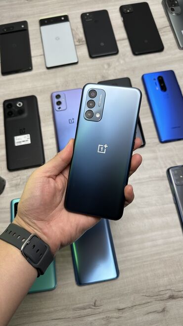 oneplus 7 pro бу: OnePlus Nord N200 5G, Б/у, 64 ГБ, цвет - Синий, 1 SIM