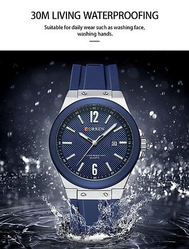 iphone whatch: Мужские кварцевые часы CURREN - Стиль: повседневные/деловые с — 2