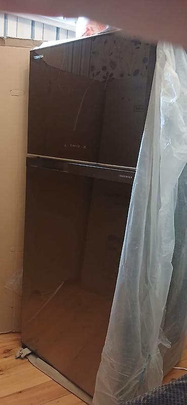 epson 390: Yeni 2 qapılı Toshiba Soyuducu Satılır, rəng - Qara — 2