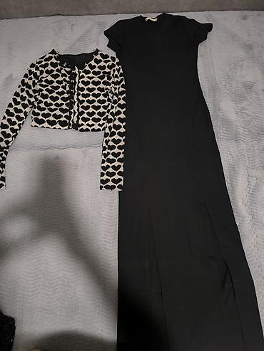 кардиган белый: Вечернее платье, Длинная модель, Трикотаж, С рукавами, Шлейф, M — 4