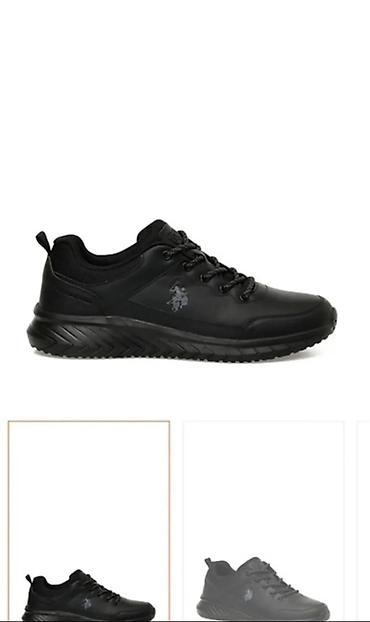 Krasofkalar və idman ayaqqabıları: U.S POLO ASSN Qara rəngdə kişi idman ayaqqabısı - Model: aşağı — 4