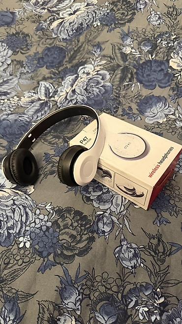 P47 5.0+EDR simsiz qulaqlıq. Qulaqlıq over-ear tipli dizayna