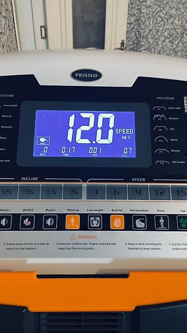 Qaçış trenajorları: Ferro qaçış trenajoru - Elektrikli qaçış yolu, geniş LED ekranlı — 11