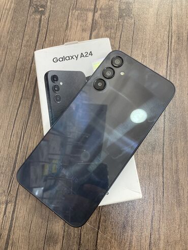 samsung a2 qiymeti: Samsung Galaxy A24 4G, 128 GB, rəng - Qara, Barmaq izi, İki sim kartlı