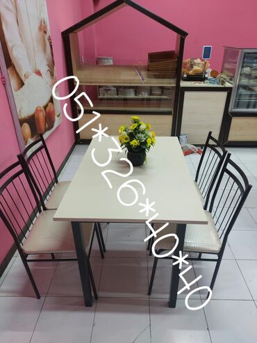 Masa və oturacaq dəstləri: Stol stul masa ve oturacaq destleri Tek-Tek ve Komplekt Wekilde — 2