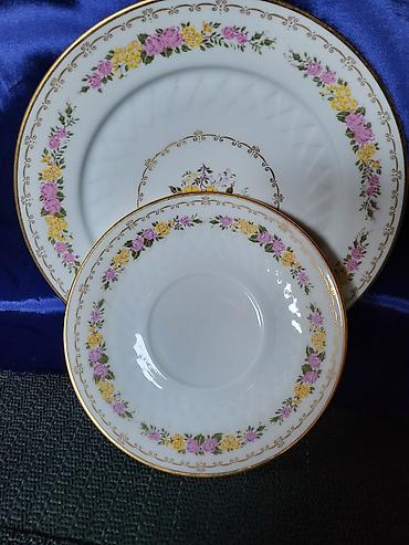 Kuhinjski setovi: Set 1 Freiberger porcelan,Istocna Nemacka iz 70ih. Nemacki set — 8