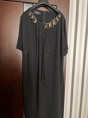 qara ziyafet geyimleri: Вечернее платье, 2XL (EU 44)