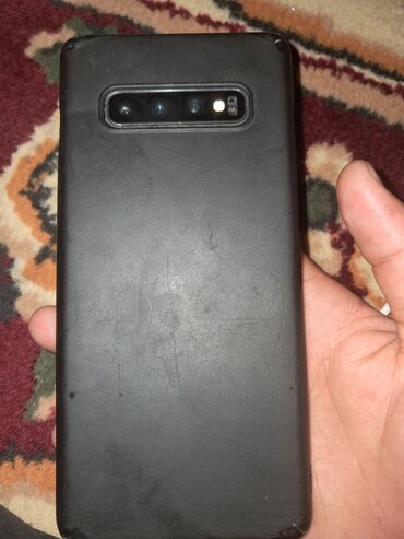 аксессуары для мобильных телефонов: Samsung Galaxy S10 Plus, Б/у, 128 ГБ, цвет - Черный, 2 SIM