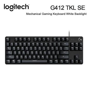 клавиатура на ipad: Logitech G412 TKL SE оснащена кейкапами из пластика усиленной