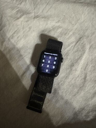 купить смарт часы для детей: Смарт-часы Apple Watch Nike Series 7 с черным спортивным ремешком –