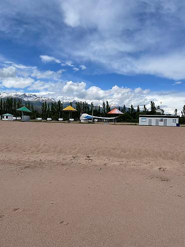 Иссык-Куль 2026: Квартира, ЦО Кыргызское взморье, Охраняемая территория, Бассейн, Футбольное поле — 14