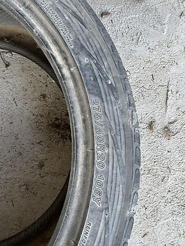 285 35 20: Шины 275 / 40 / R 20, Лето, Б/у, Комплект, Легковые — 2