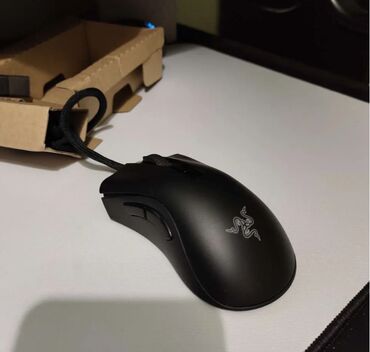 компьютерные мыши smart: Razer Deathadder v2 mini Коробка + мышь Была в использовании 2 недели