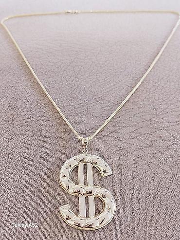a herifi: Kulon, Hərflər, Sarı qızıl, 585 Əyar, Qaşsız, 197 g — 4