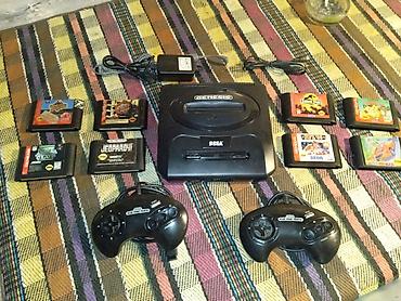 sega mega: Sega Genesis oyun konsolu paketi Tərkib: - Sega Genesis konsolu - 2 — 1