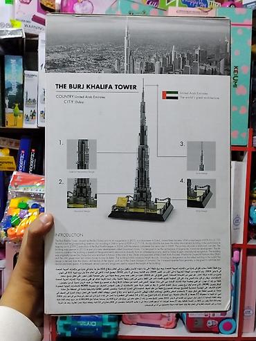 lego кааба: Конструктор Wange “The Burj Khalifa Tower” (Башня Бурдж-Халифа) - — 2