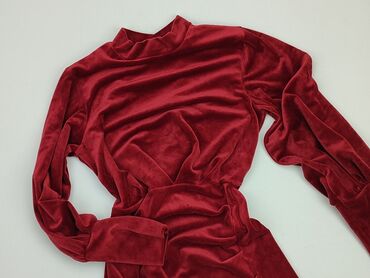 czerwona długa sukienka: Sukienka, S, stan - Idealny