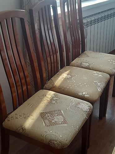 Стулья для зала: Стул для зала, Б/у, Дерево — 3