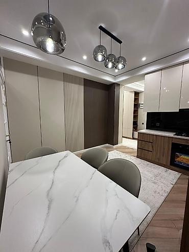 1114: 2 комнаты, 50 м², Асанбай мкр Элитка, 11 этаж, Евроремонт — 2