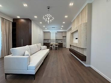 2 8: 3 комнаты, 75 м², Асанбай мкр Элитка, 10 этаж, Дизайнерский ремонт — 3