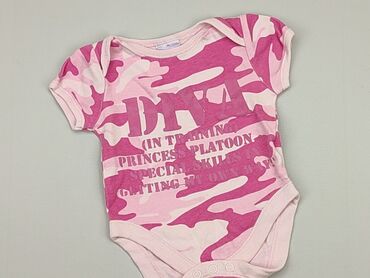 różowe body niemowlęce: Body, Cherokee, 0-3 m, 
stan - Dobry