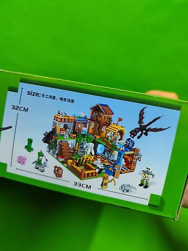 Другие товары для детей: Конструктор Майнкрафт большой город для развития детей в — 4