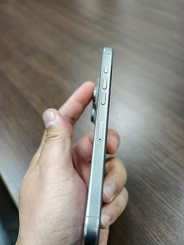 iphone 3: IPhone 16 Pro Max, Б/у, 256 ГБ, White Titanium, Защитное стекло, 91 % — 5