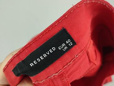 stradivarius cargo pants: Red, Spodnie materiałowe damskie, rozmiar M — 4