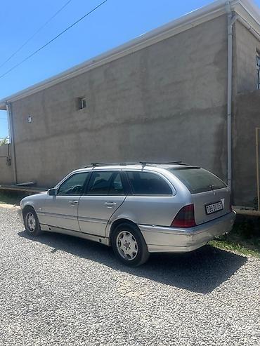 cruiser: Mercedes-Benz C‑Class Universal (W202) – gümüş rəngli stansiyon vaqon — 2