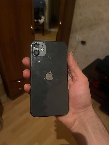 iphone 11 telefon: IPhone 11, 64 GB, Qara, Face ID — 4