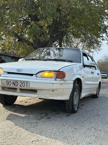 VAZ (LADA): Model: Lada Samara (VAZ-2114) beyin yazilib Kuzov: 5 qapı, ağ — 8