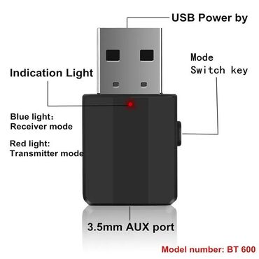 Pojačala i prijemnici: Bluetooth V5.0 USB Wireless Receiver Transmitters Audio Music — 10