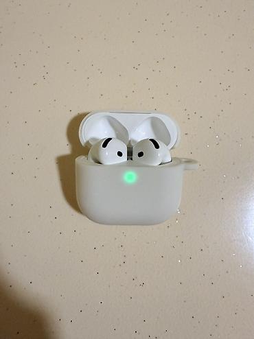 jbl tws 4 оригинал: Airpods 4. Az istifadə olunmuş (orginal) Mükəmməl akustika ANC Xarici — 2