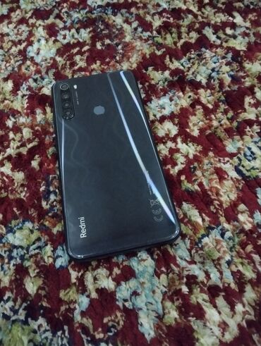 тел редми: Xiaomi, Redmi Note 8T, Б/у, 32 ГБ, цвет - Серый, 2 SIM