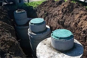 для колец: Железобетонное (ЖБИ) кольцо для септика Размер: 150 x 90 x 10 см, Платная установка, В розницу — 7