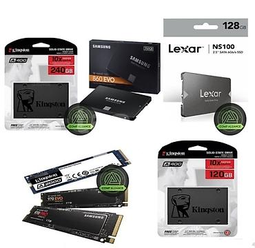 240gb ssd: Fərqli həcmdə və fərqli növlərdə müxtəlif brendlərin yaddaş qurğuları — 1