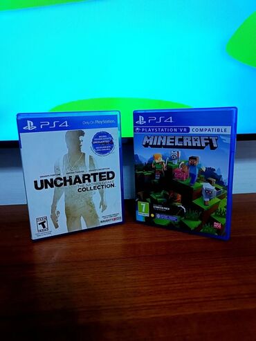 Игры для PlayStation: Uncharted Trilogy --- 600com✅
_

Minecraft --- 1820com✅
_
