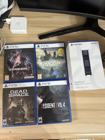 сони плейстейшн аренда: Игры на Ps5 Зарядная станция - 2000 сом Teklen 8 - 2500 сом Хогвартс