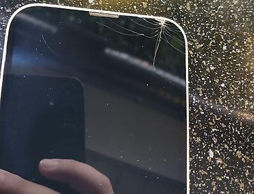 ayfon ekran sekilleri: IPhone 13, Ağ, Qırıq — 2