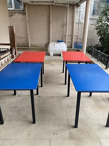 nej stol: Kafe/restoran üçün masa və stul dəsti 16 ədəd stul 4 ədəd stol.Real — 3