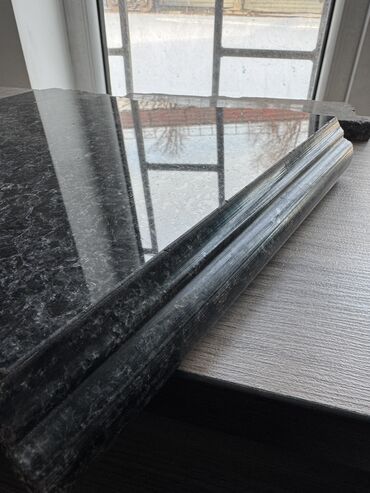 Фасадные плиты Сары-Таш (Травертин): Гранит Сары Таш мрамор Соколь, фасад столешница, подоконник и.т.д — 5